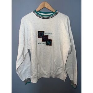 Vintage Image Wear University of Wisconsin Green Bay UWGB Sweatshirt Gray L